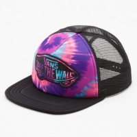 TRANSPORT TRUCKER HAT (Tie-Dye) Pink/Purple
